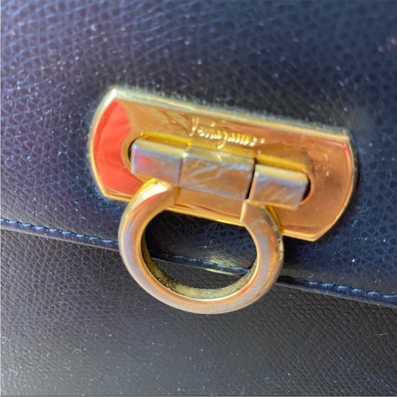 Vintage Salvatore Ferragamo Gancini Handbag - Picture 5 of 16